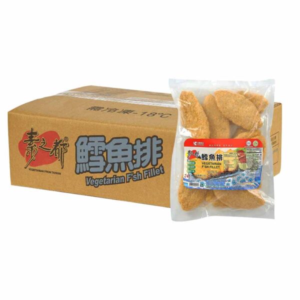 【素之都】鱈魚排(蛋素)